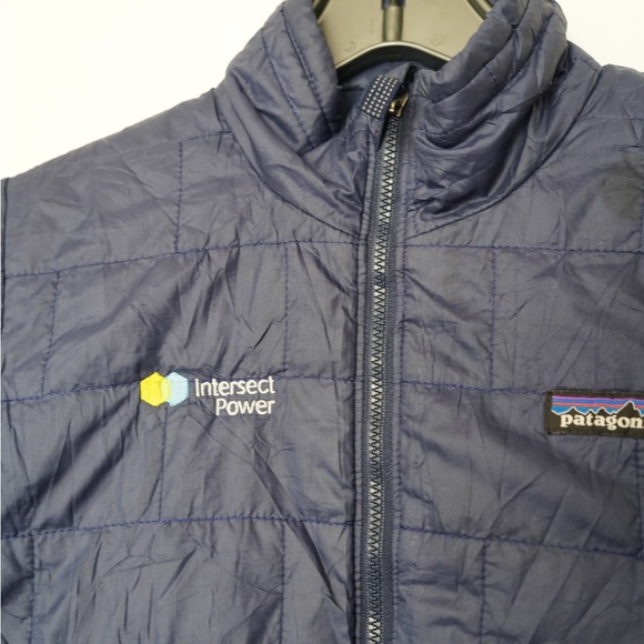 Patagonia Nano Puff Puffer Jacket Youth Kids Blue Brick Quilted S (7-8) *company - Picture 3 of 7